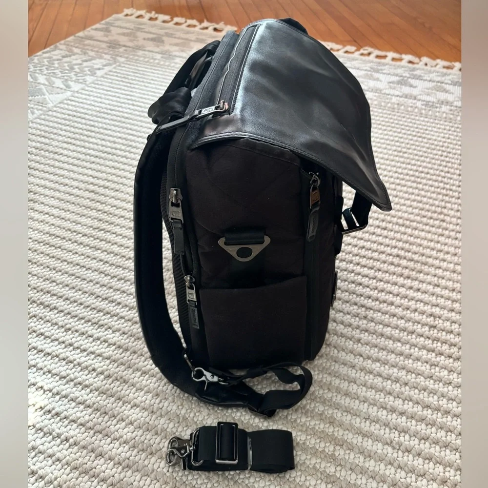 Paperclip Willow Convertible Diaper Bag Backpack Black